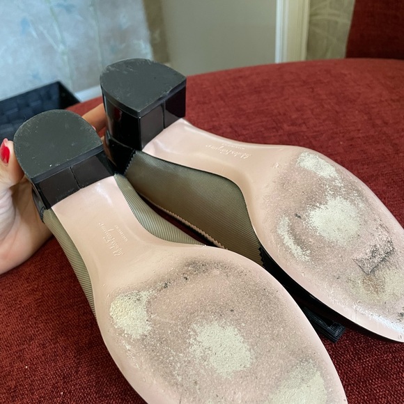 Salvatore Ferragamo Eva Net Vara Pump Mesh Black Pink - Picture 13 of 13